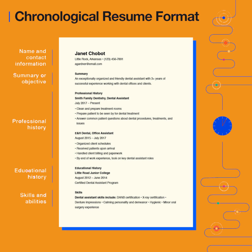 Chronological Resume Format Best Format for ATS 