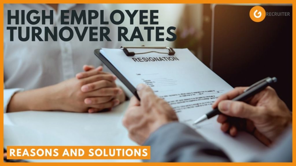 High Employee turnover Rates, Reasons, and Solutions